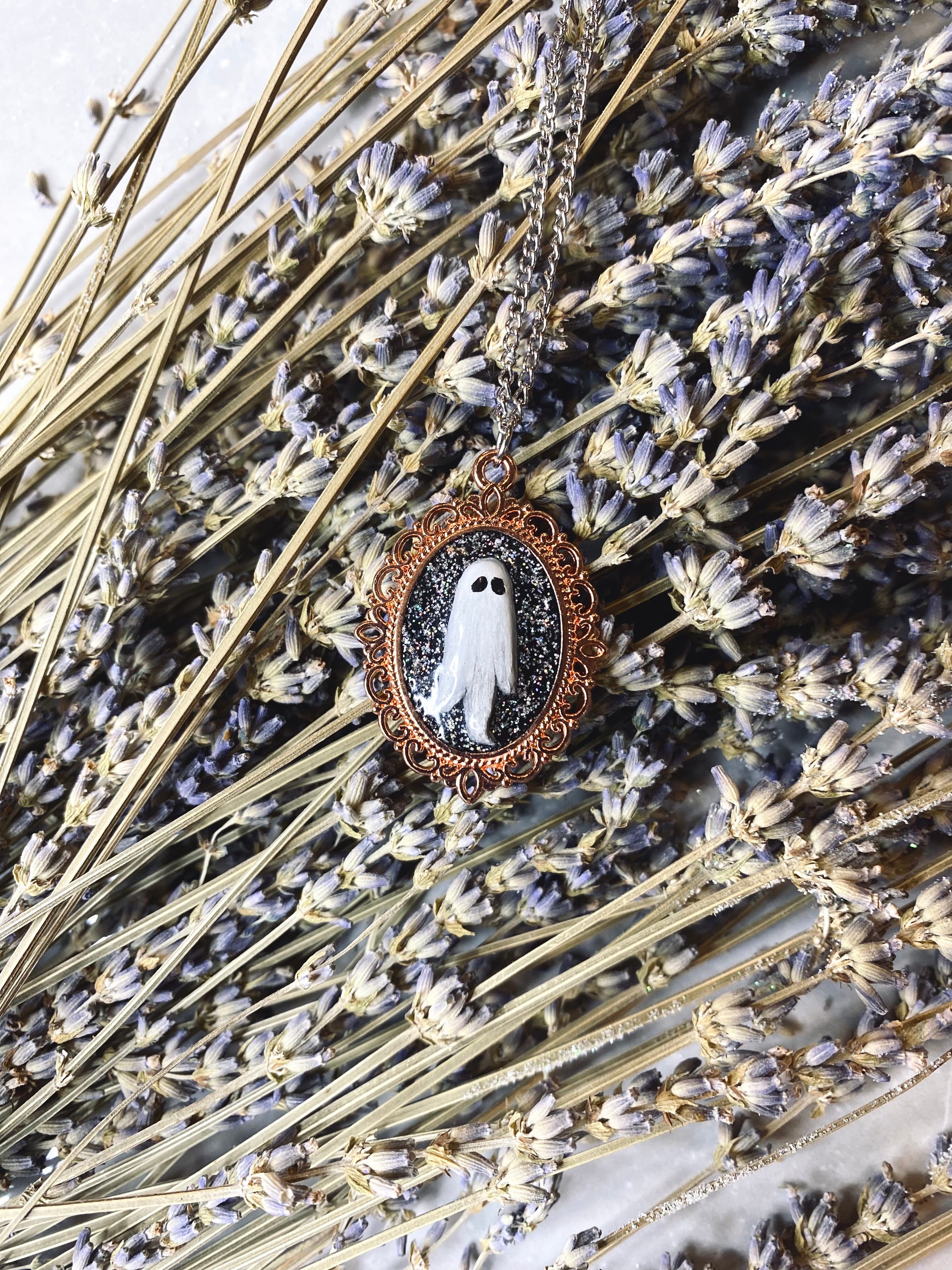 Floating Ghost Necklace - Creep Cult