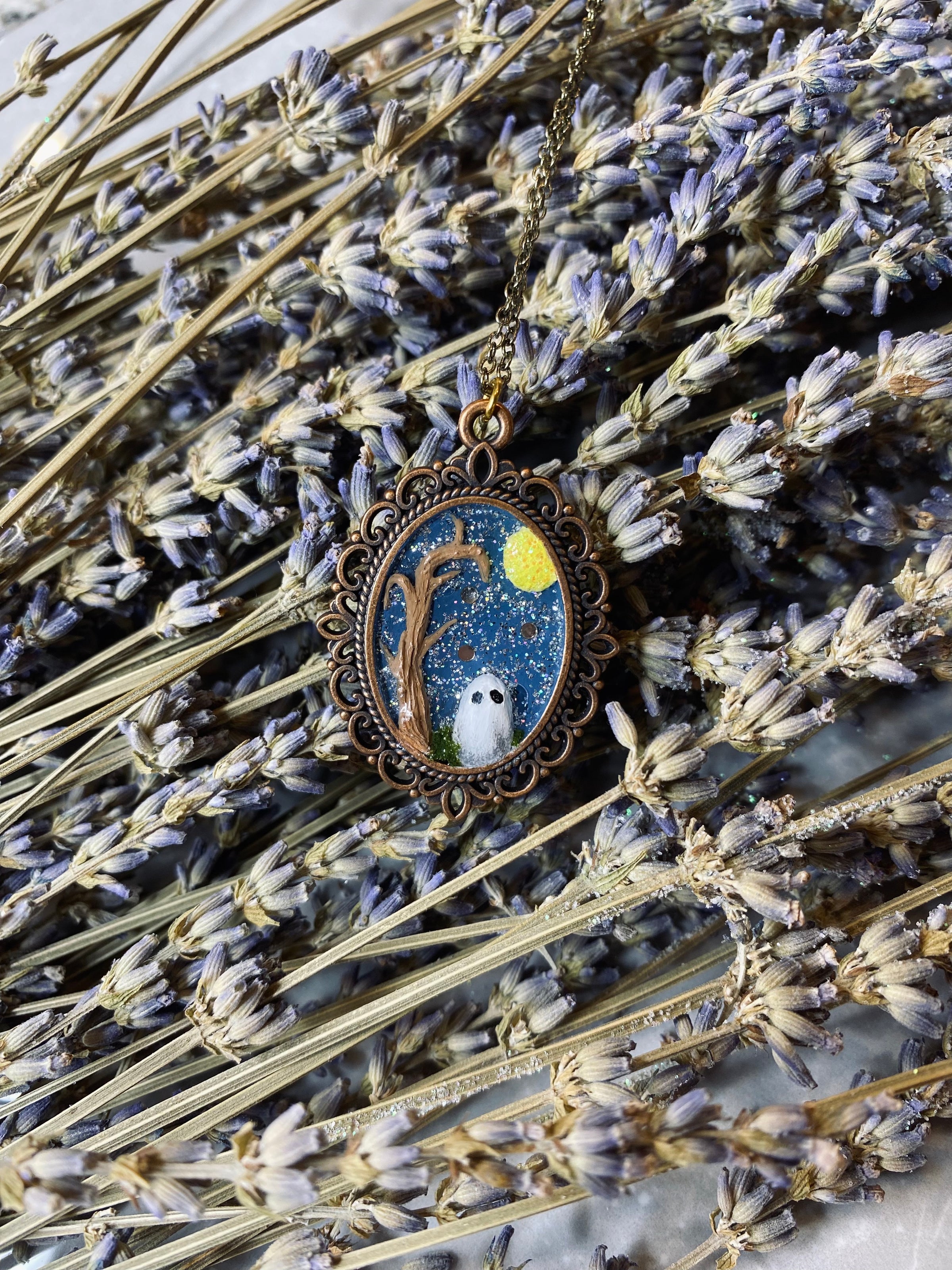 Itty Bitty Boo Necklace - Creep Cult