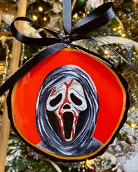 Red Scream 2 (Original Painting) - Creep Cult