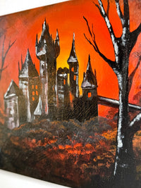 The Vampire Lair (Original Painting) - Creep Cult