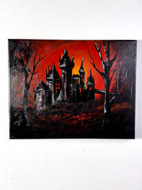 The Vampire Lair (Original Painting) - Creep Cult