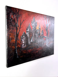 The Vampire Lair (Original Painting) - Creep Cult