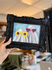 Boo Friends Forever (Original Painting) - Creep Cult