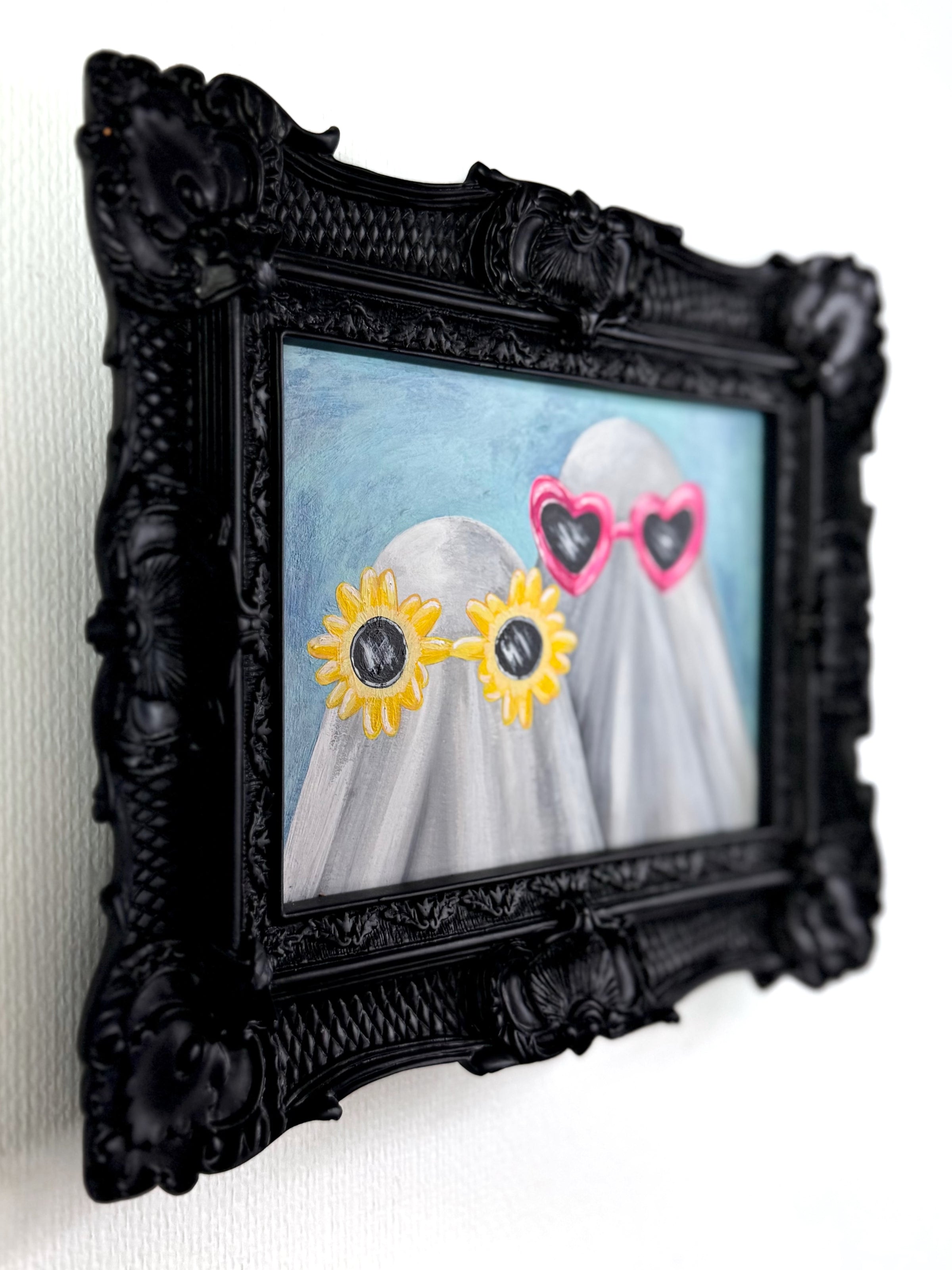 Boo Friends Forever (Original Painting) - Creep Cult