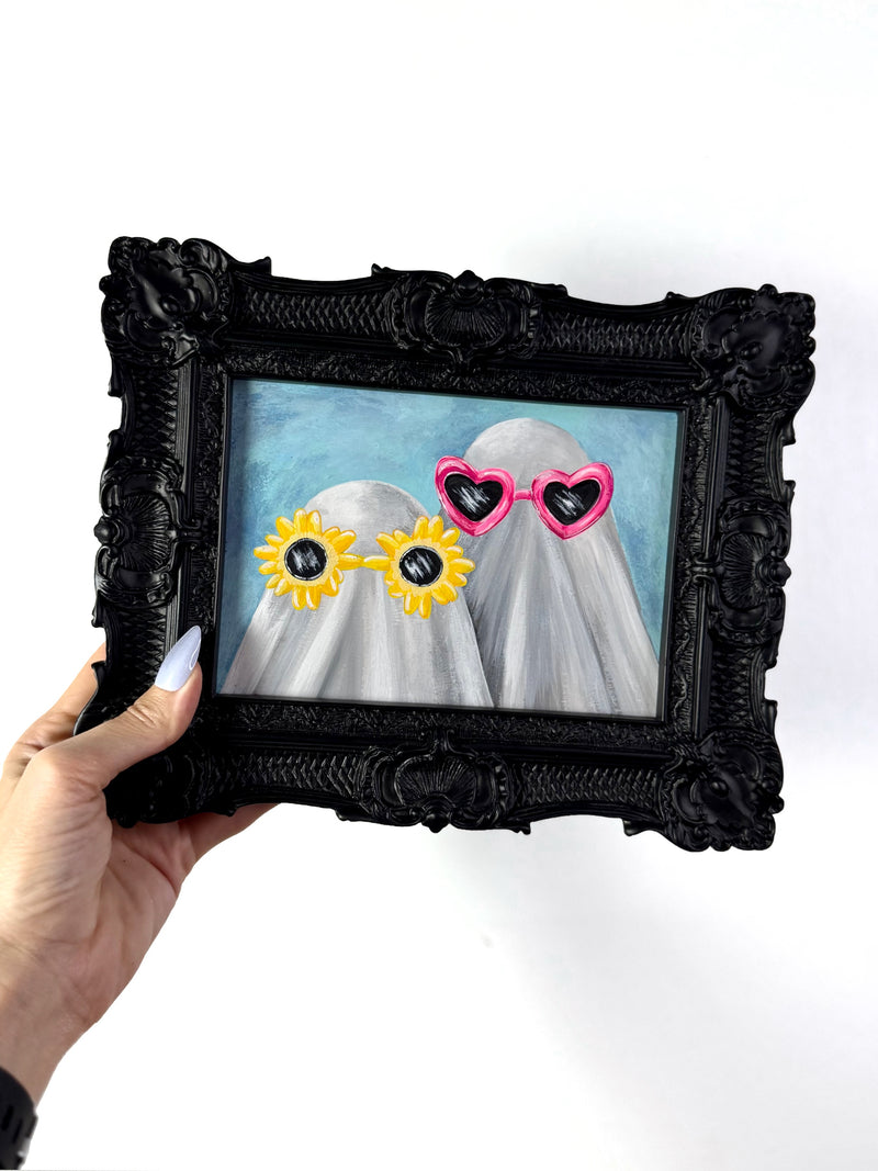 Boo Friends Forever (Original Painting) - Creep Cult