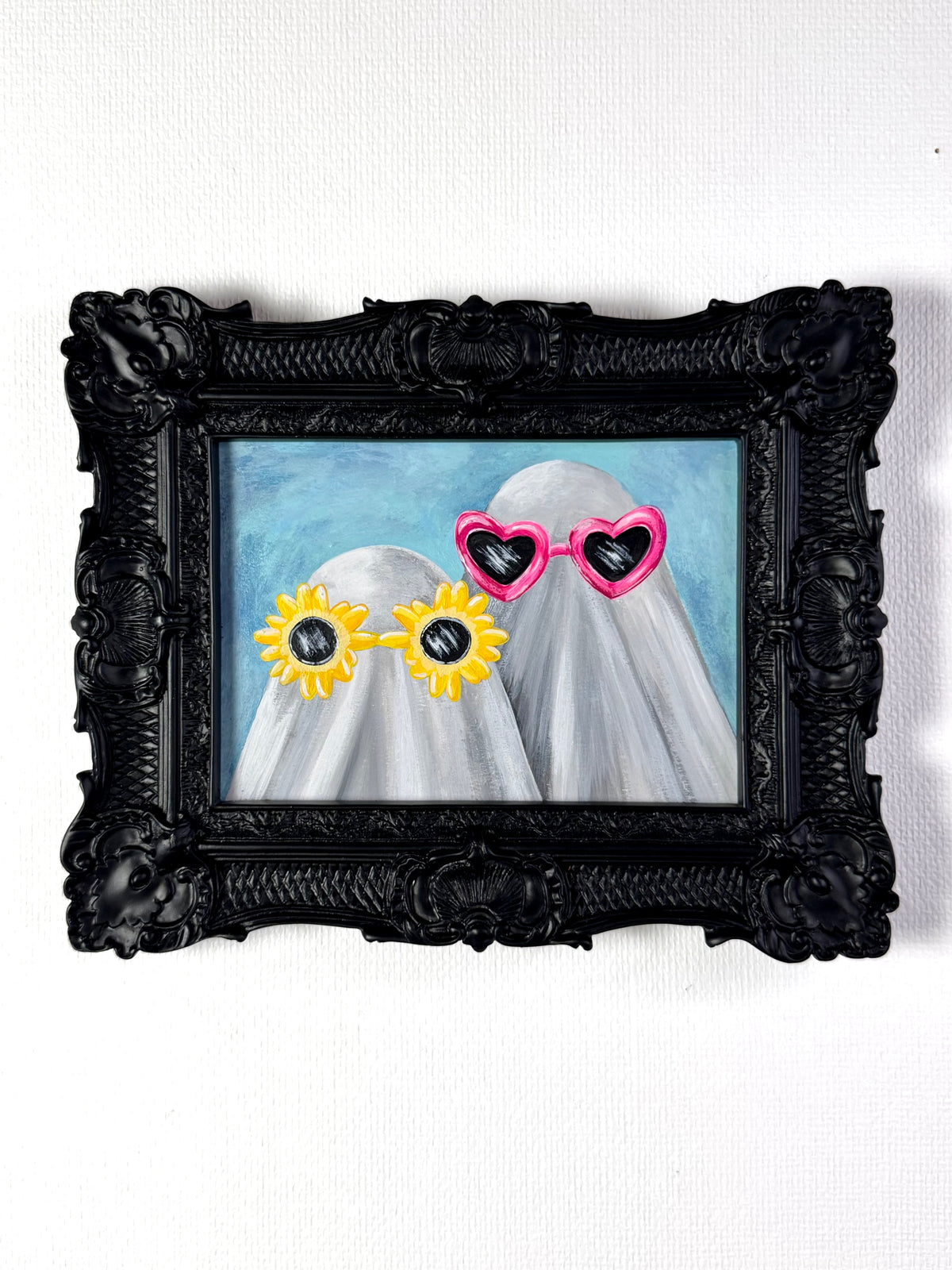 Boo Friends Forever (Original Painting) - Creep Cult