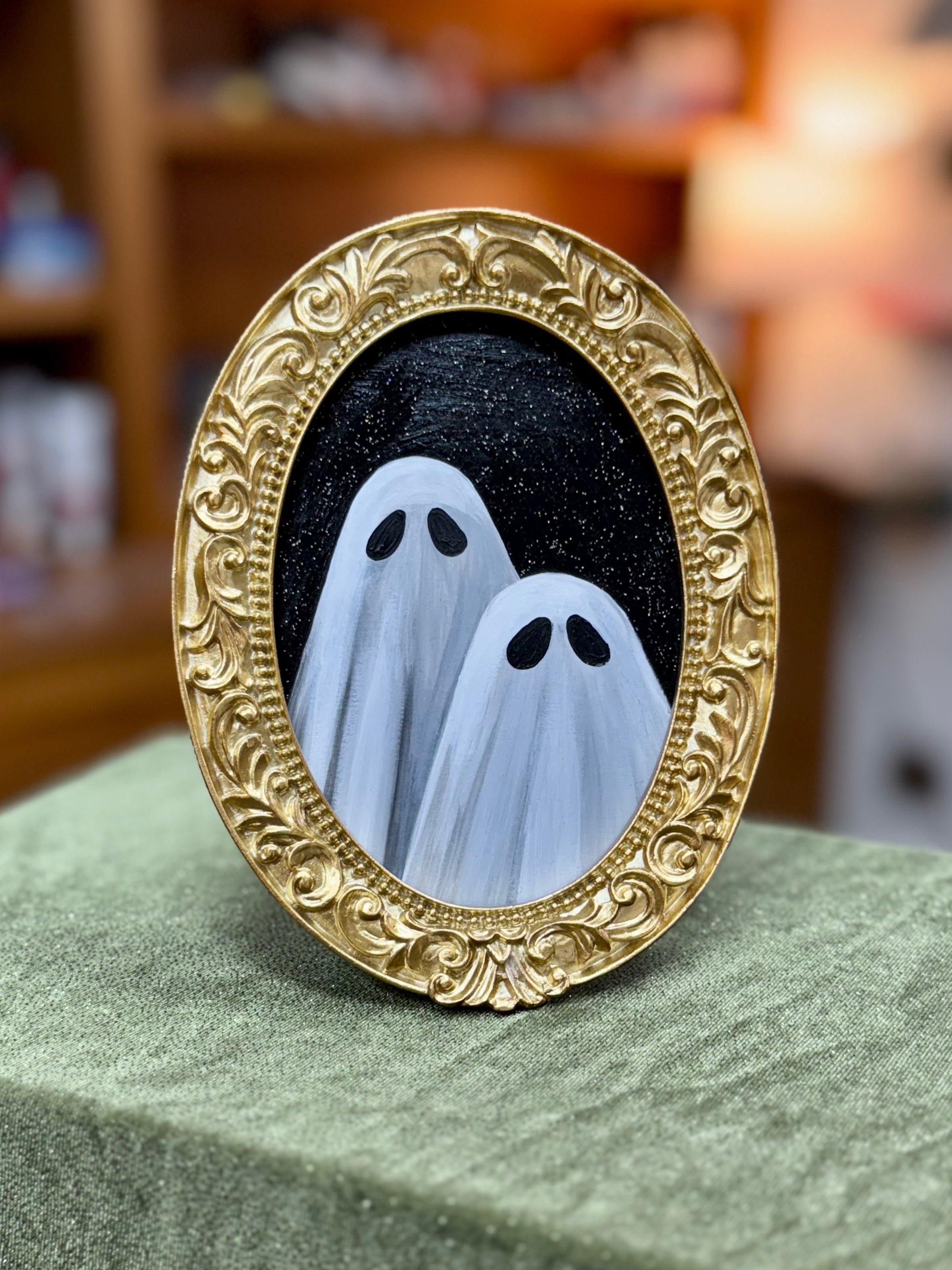 Classic Ghosts (Original Painting) - Creep Cult