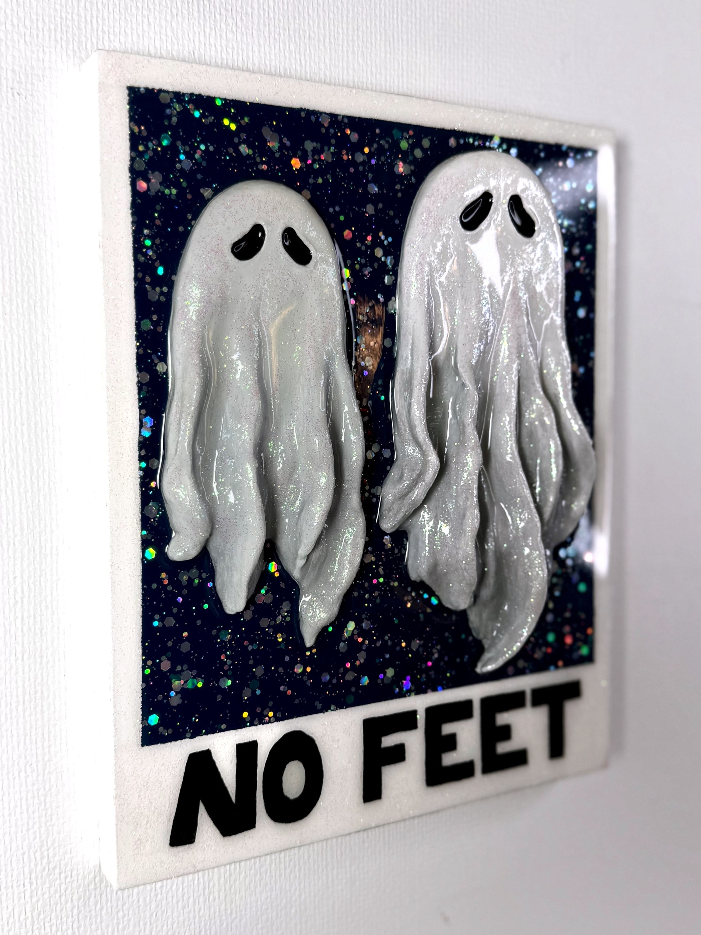 No Feet Blue Background - Creep Cult