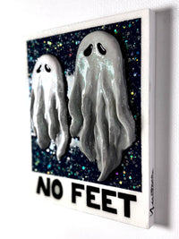 No Feet Blue Background - Creep Cult
