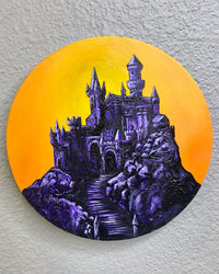 Sanguine Sun (Original Painting) - Creep Cult