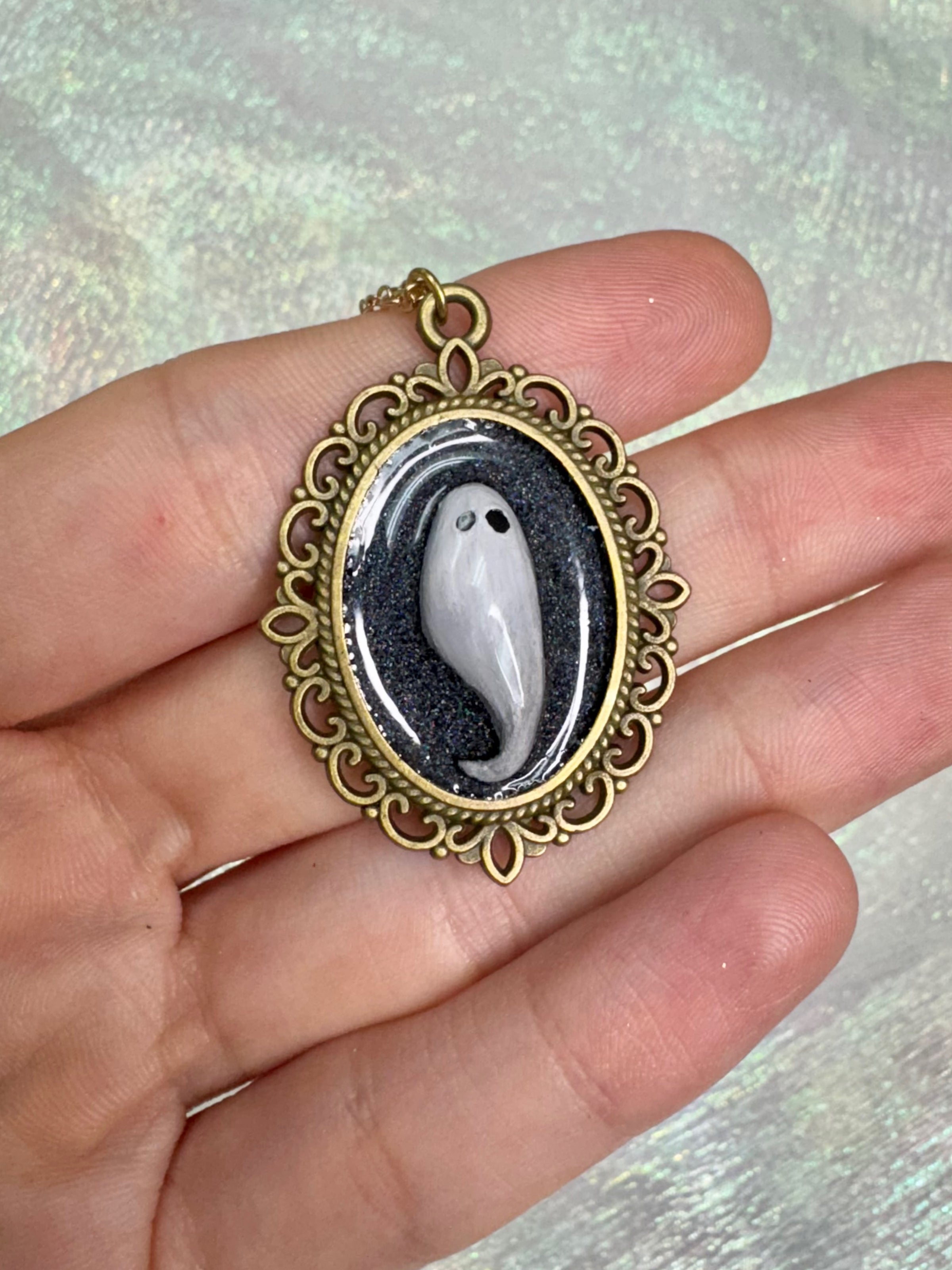 Wispy Ghost Necklace - Creep Cult