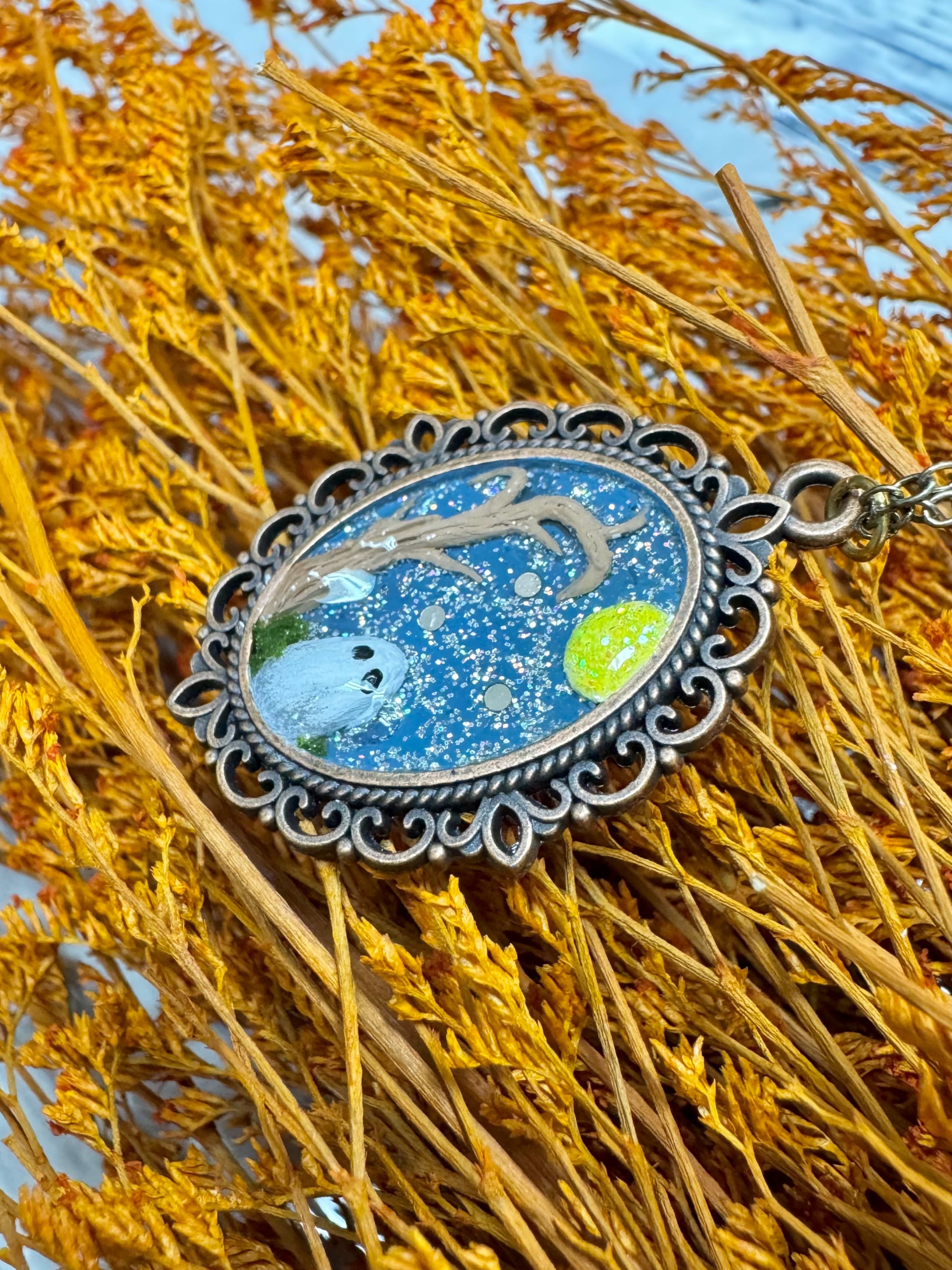 Itty Bitty Boo Necklace - Creep Cult