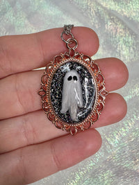 Floating Ghost Necklace - Creep Cult