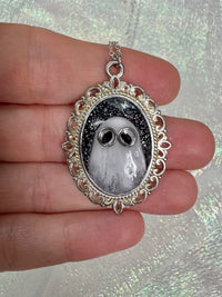 Glasses Ghostie Necklace - Creep Cult