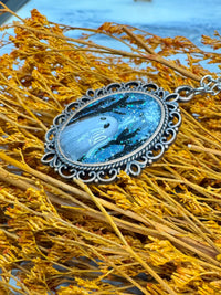 Midnight Woods Ghost Necklace - Creep Cult