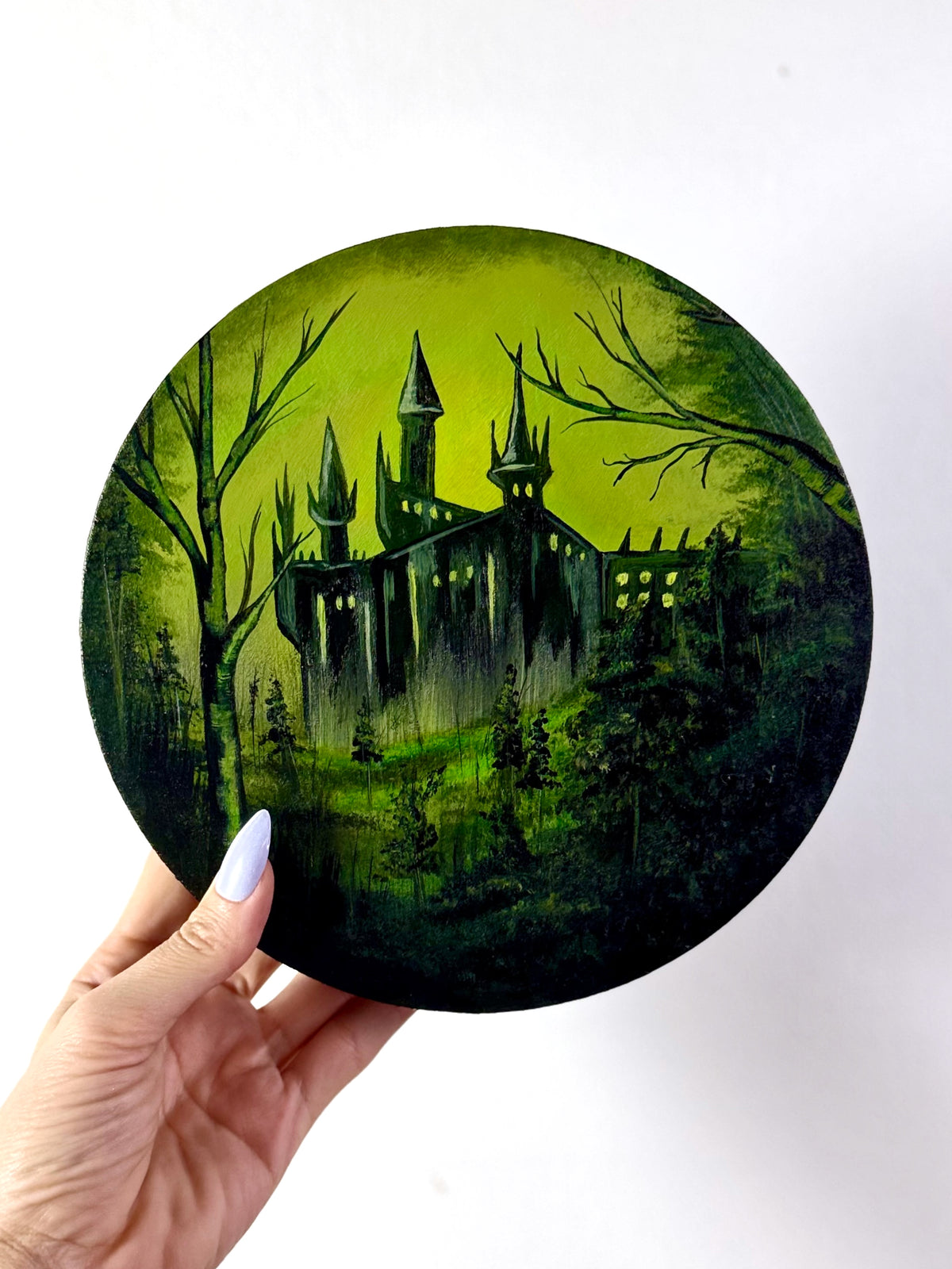 Grim and Glow (Original Painting) - Creep Cult