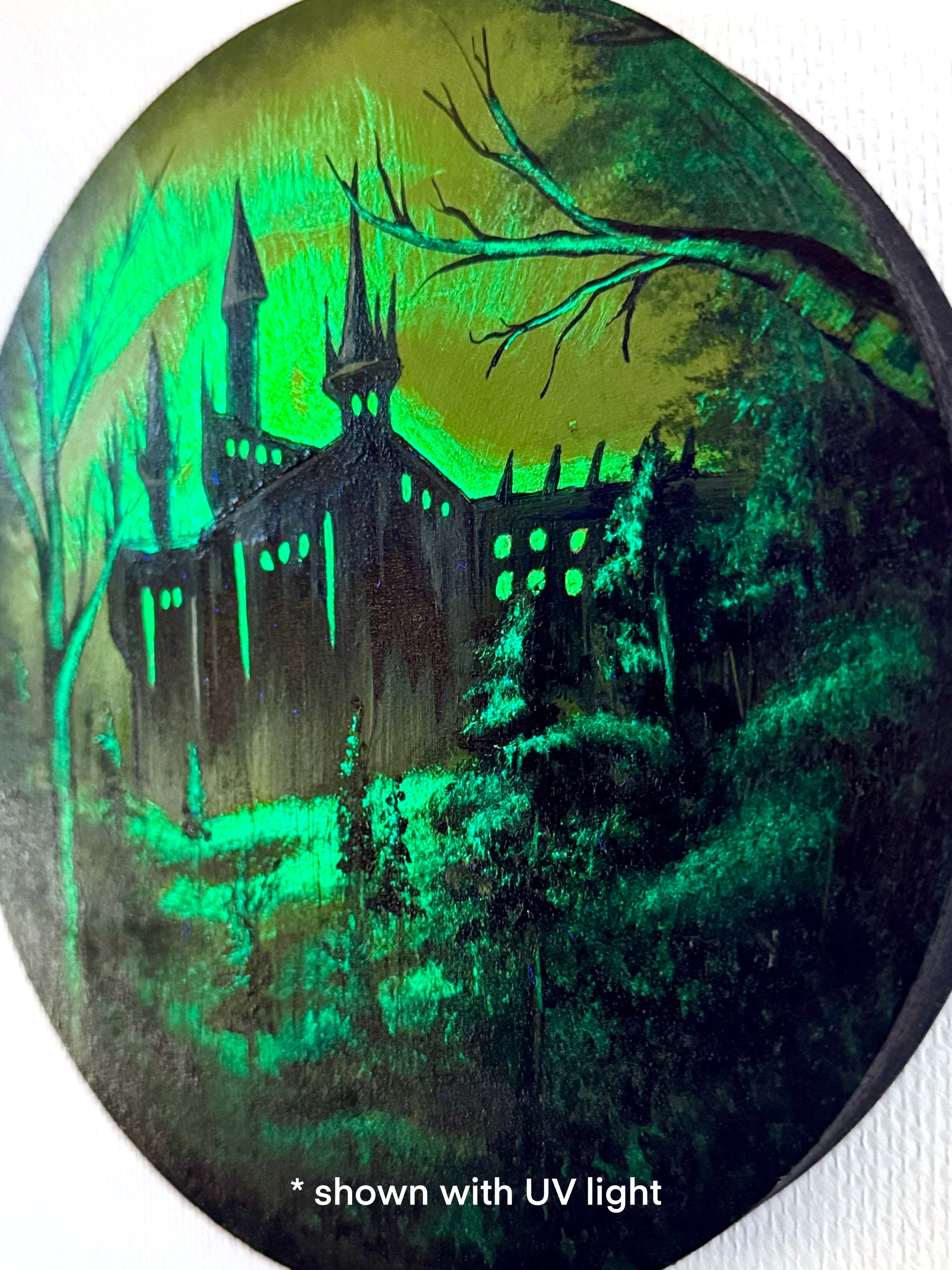 Grim and Glow (Original Painting) - Creep Cult