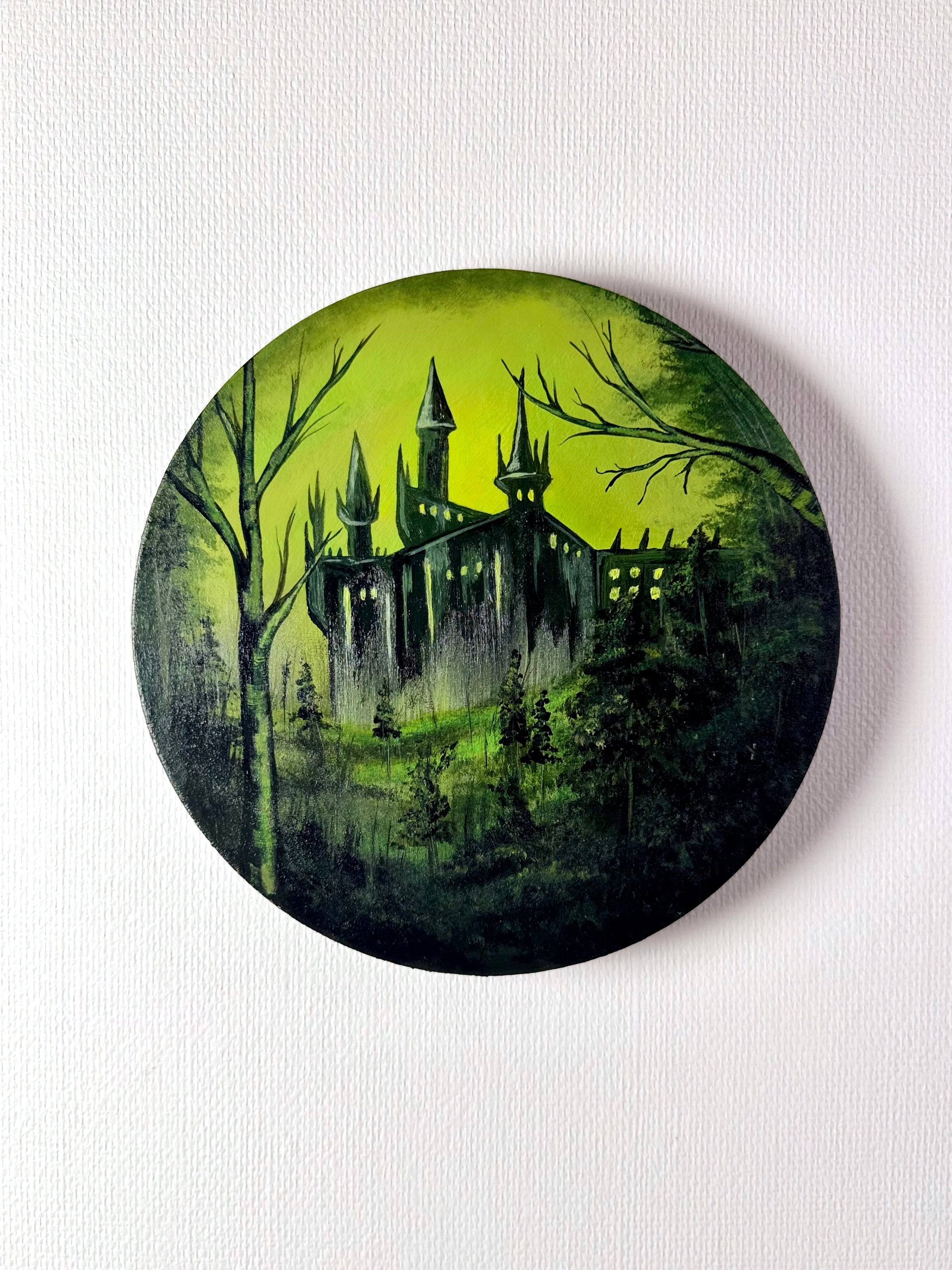 Grim and Glow (Original Painting) - Creep Cult