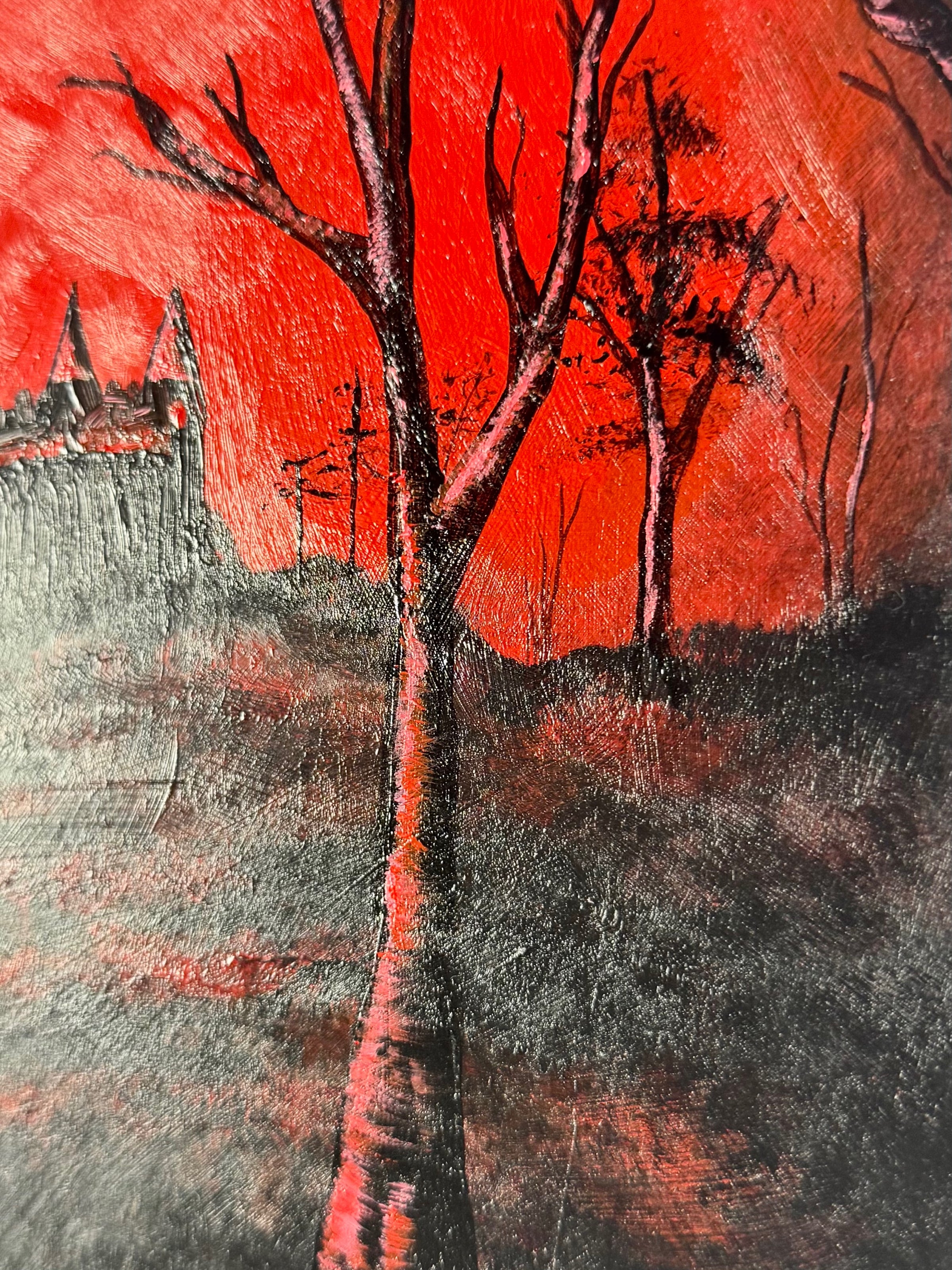 Blood Night (Original Painting) - Creep Cult