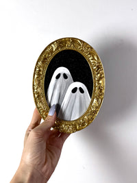 Classic Ghosts (Original Painting) - Creep Cult