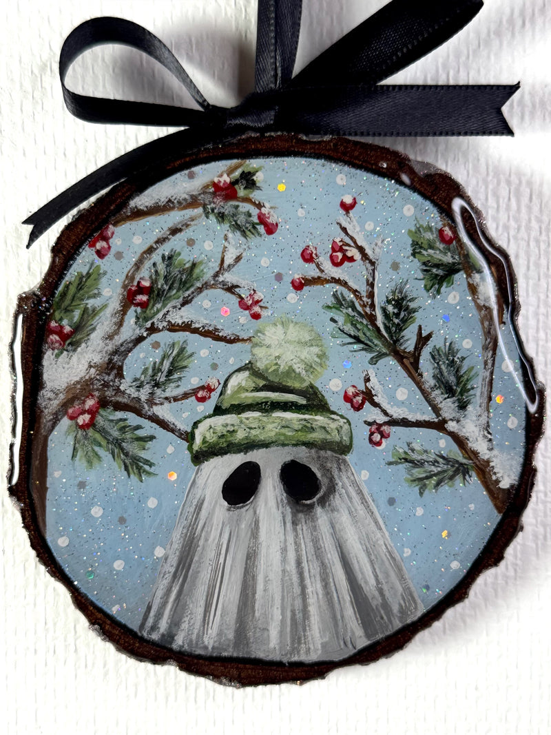 Frosted Berries Hand-Painted Ornament - Creep Cult