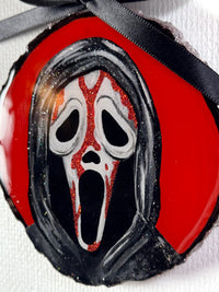 Red Scream (Original Painting) - Creep Cult
