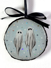 Holographic Ghosts (Original Painting) - Creep Cult