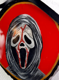 Red Scream 2 (Original Painting) - Creep Cult