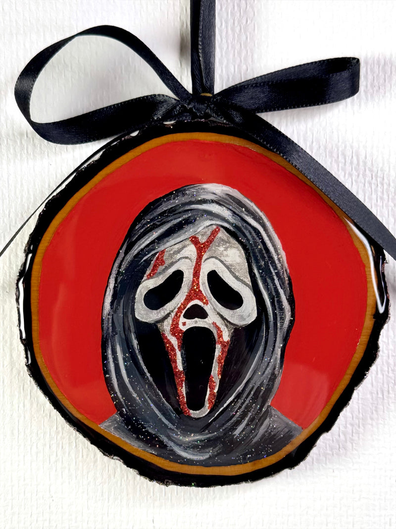 Red Scream 2 (Original Painting) - Creep Cult