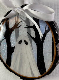 Twilight Woods Ghost (Original Painting) - Creep Cult