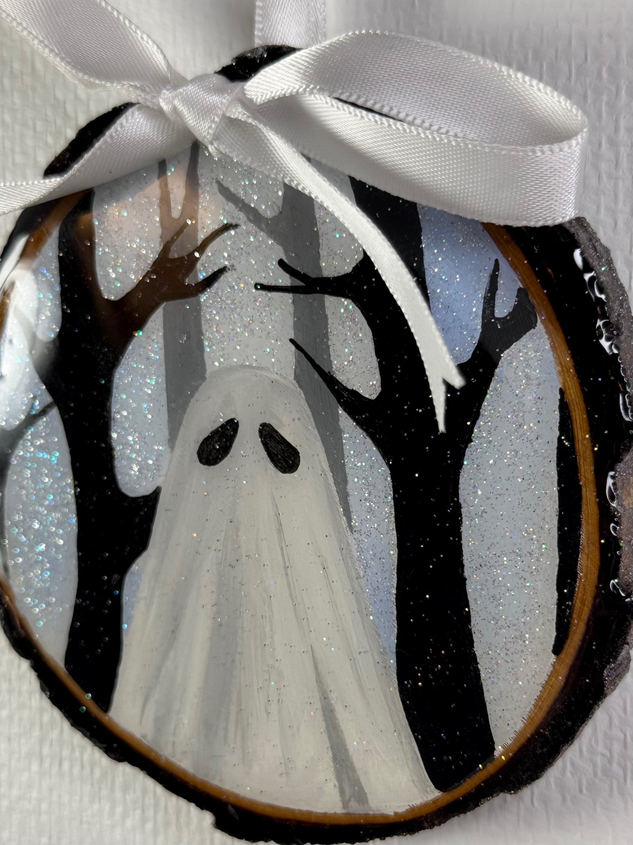 Twilight Woods Ghost (Original Painting) - Creep Cult