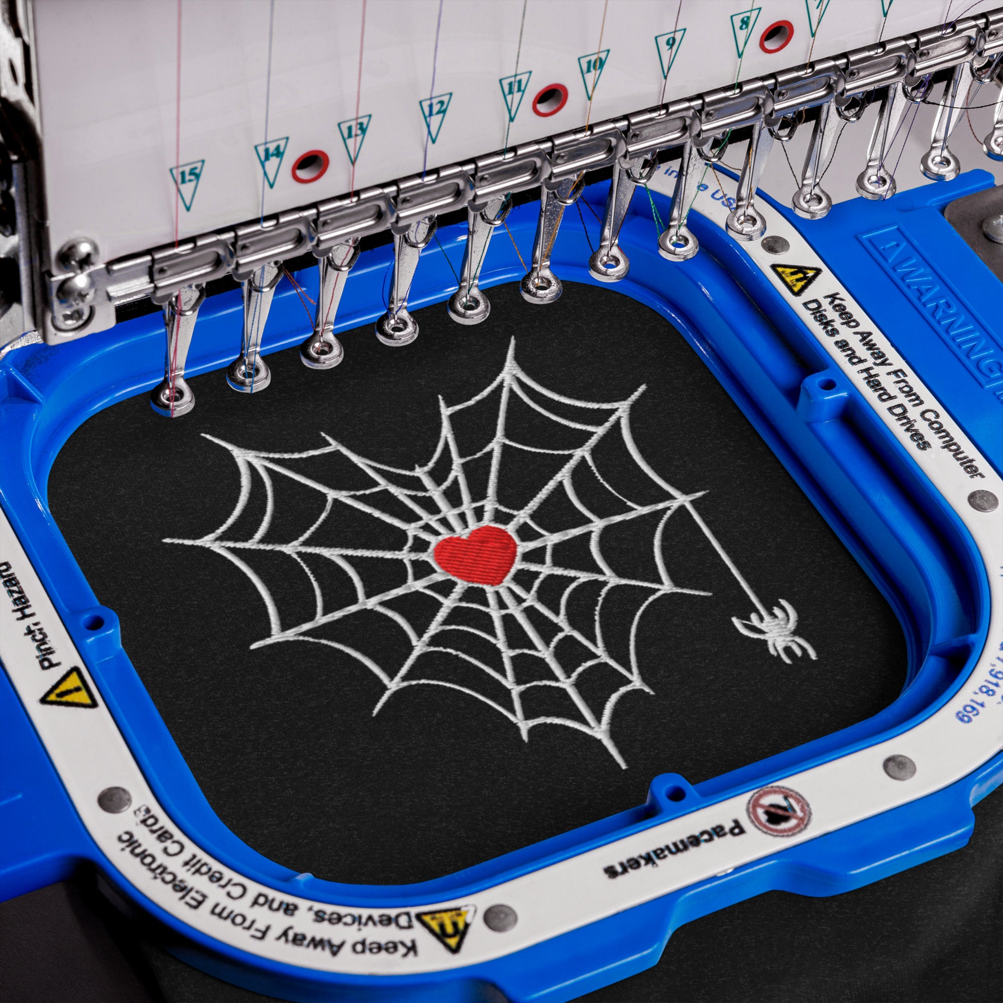 Web of Love Embroidery - Creep Cult