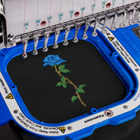 Blue Rose Embroidery - Creep Cult