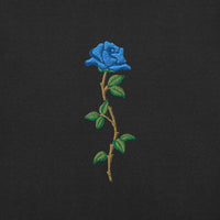Blue Rose Embroidery - Creep Cult