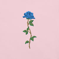 Blue Rose Embroidery - Creep Cult