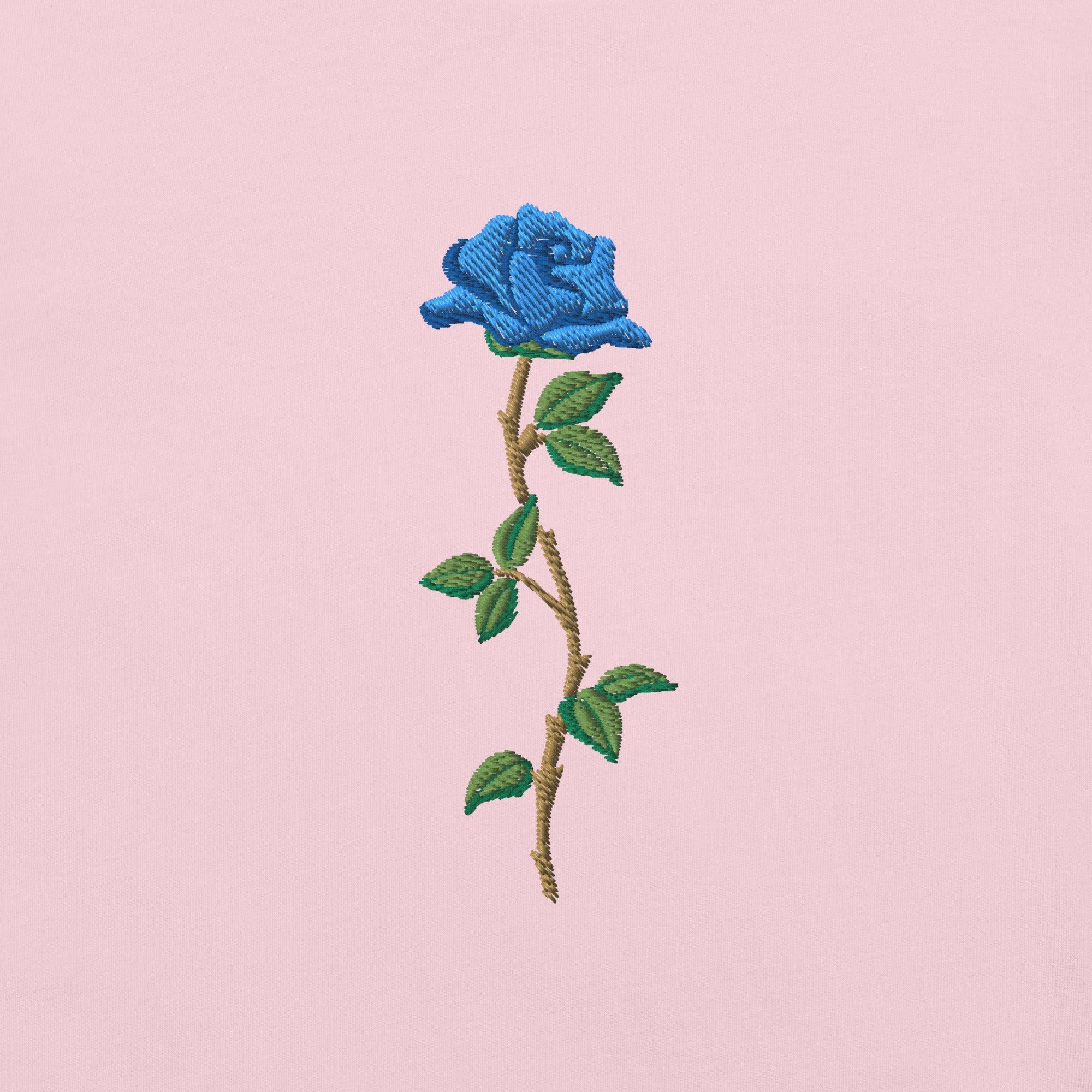 Blue Rose Embroidery - Creep Cult