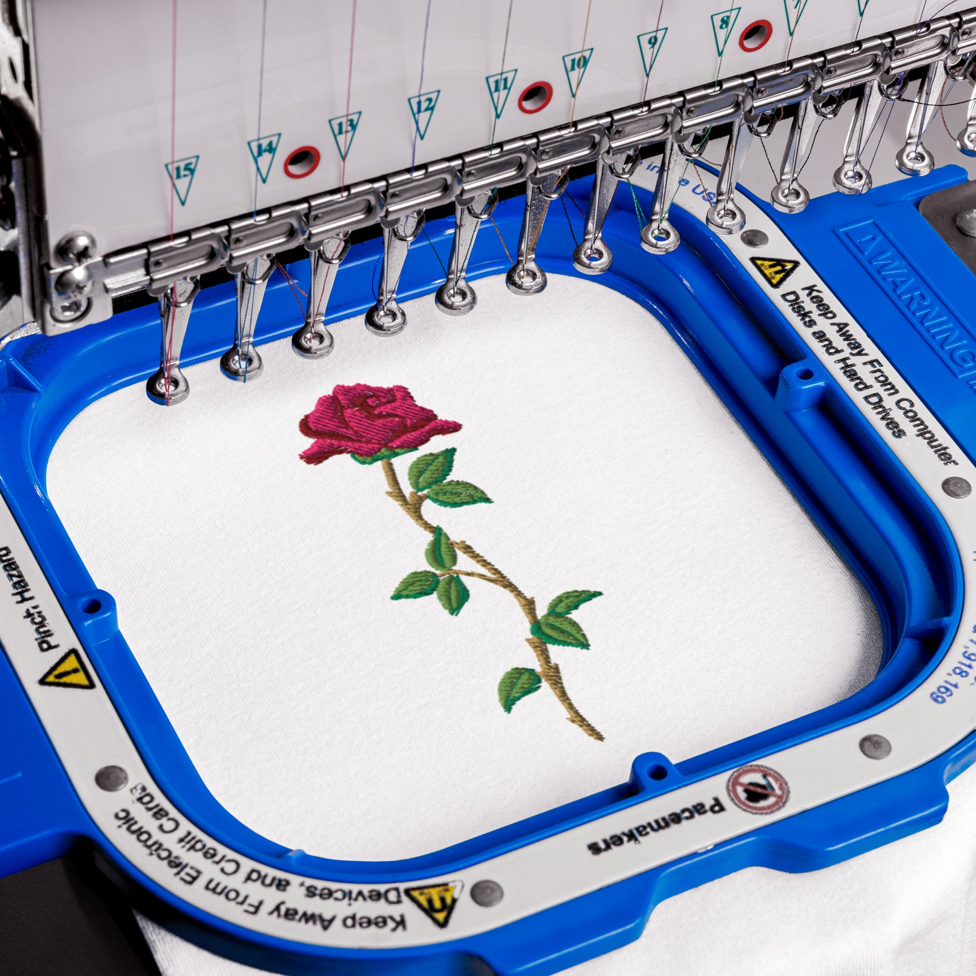 Crimson Thorns Embroidery - Creep Cult