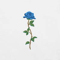 Blue Rose Embroidery - Creep Cult