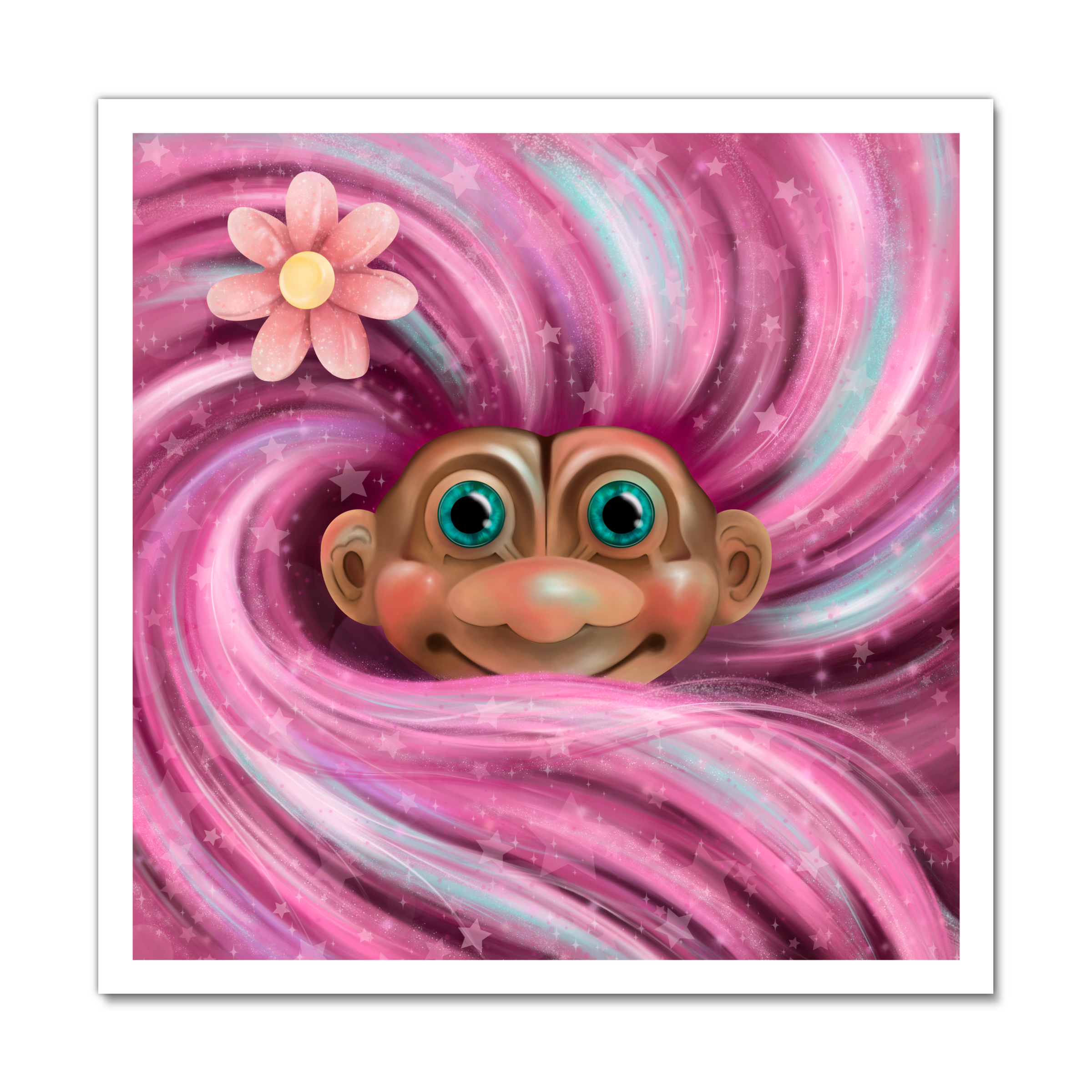 Troll Doll (pink) - Creep Cult
